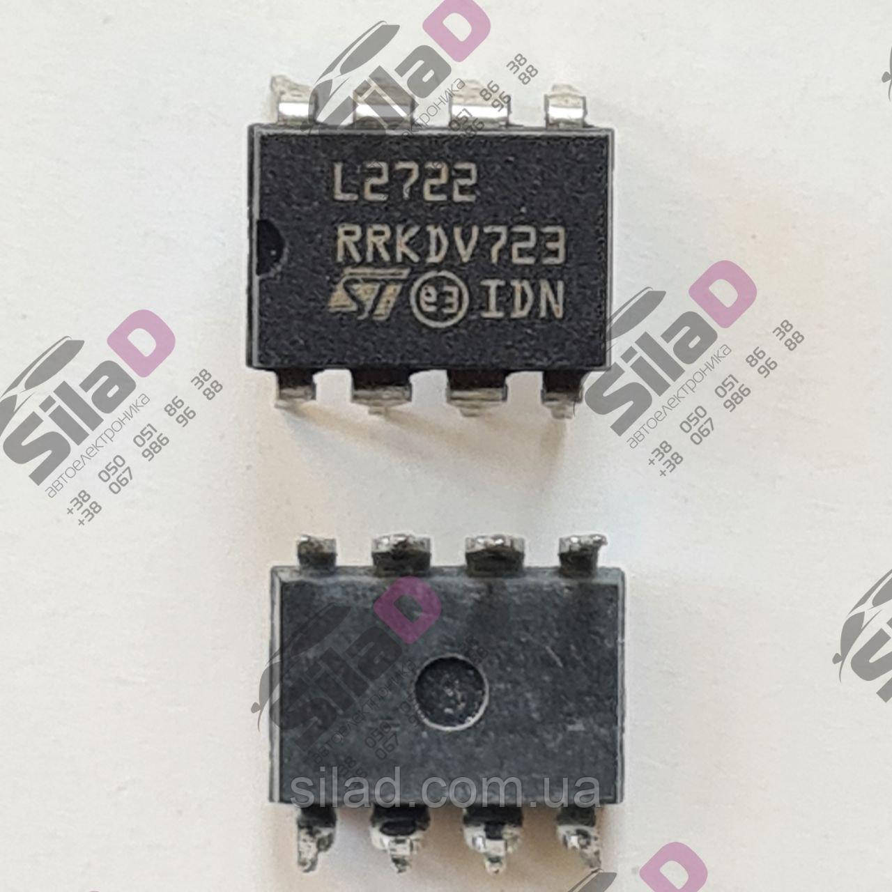 Купить Мікросхема L2722 STMicroelectronics корпус DIP8, цена 130 грн ...