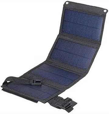 Зарядний пристрій Solar panel 20W Hapividad 90 Складана сонячна панель, фото 2