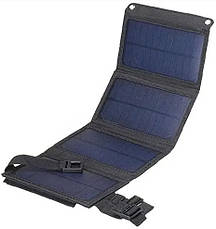 Зарядний пристрій Solar panel 20W Hapividad 90 Складана сонячна панель, фото 3