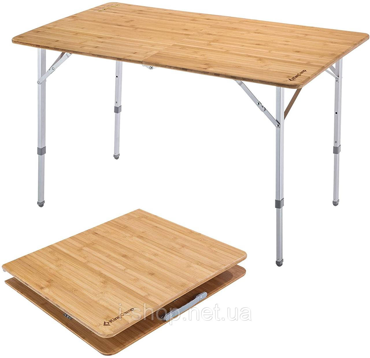 Раскладной Стол KingCamp Bamboo Folding Table(KC3929) Bamboo — Купить ...