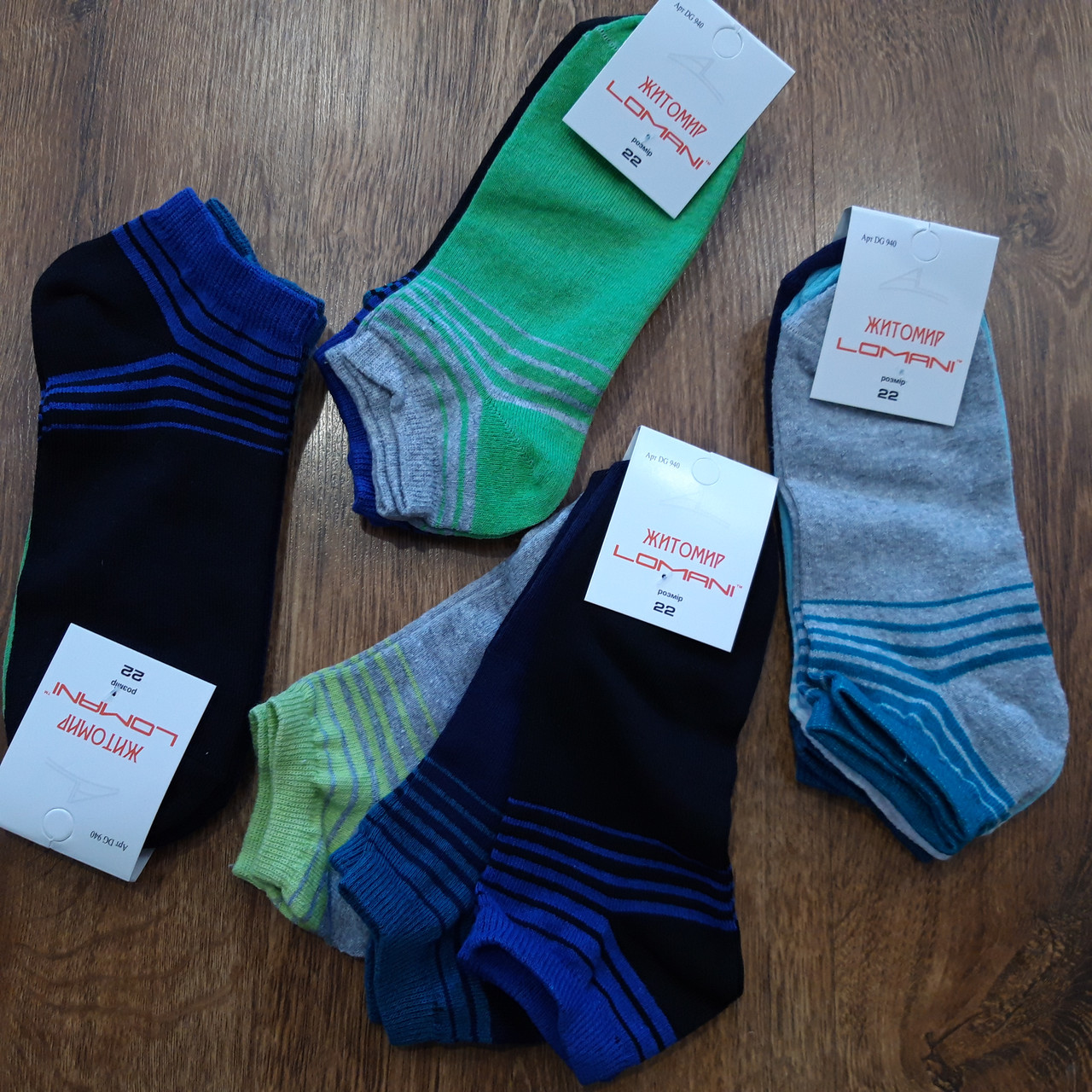 Детские стрейчевые короткие носки LOMANI в интернет-магазине «Эврика»