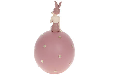 Підставка для прикрас, Дівчинка - Зайчик, 19*15*31см, рожевий (890-707), фото 2