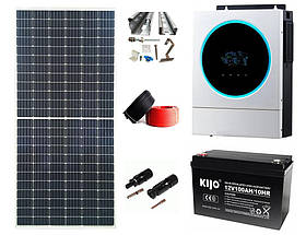 Автономна сонячна електростанція на 5 кВт