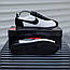 Чоловічі кросівки Nike Cortez (білі з чорним) модні демісезонні кроси 1926 Найк vkross, фото 3