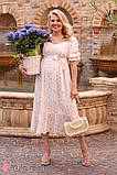 Стильна літня сукня зі штапелю для вагітних та годування MARY DR-22.061 принт, фото 2