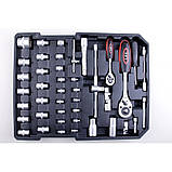 Набір ключів FERRUM FRSS186R 186 елементів, фото 7