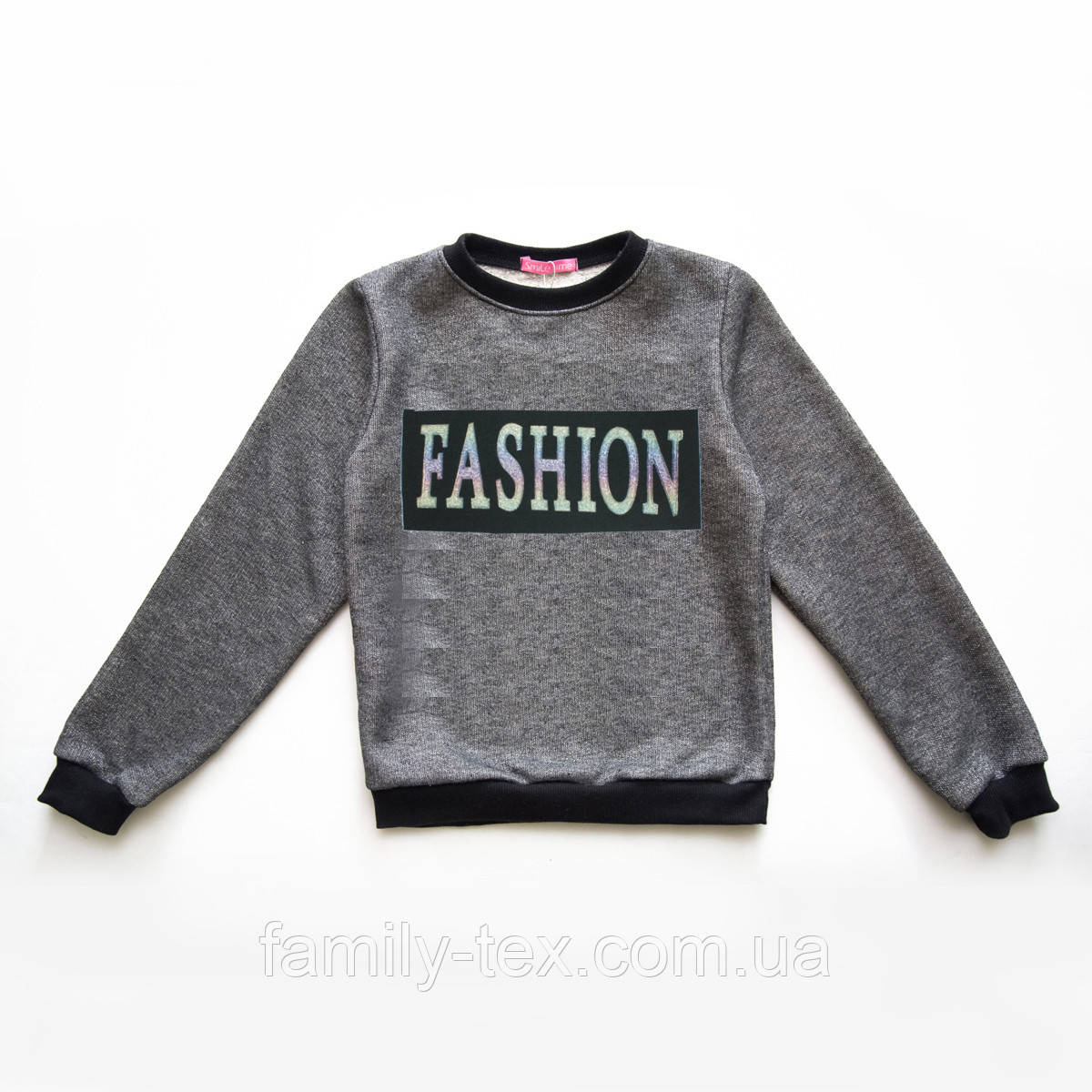 Ошатна кофта для дівчинки, SmileTime утеплений Fashion, темно-сірий, фото 1