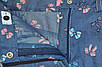 Шорти дитячі для дівчинки SmileTime Jeans Bow, джинс, фото 3