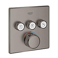 Cмеситель для душа термостатический GROHE Grohtherm SmartControl 29126AL0 графит латунь 124430