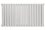 Горизонтальний дизайнерський радіатор опалення ARTTIDESIGN Rimini II G 17/550/1003 білий матовий, фото 3