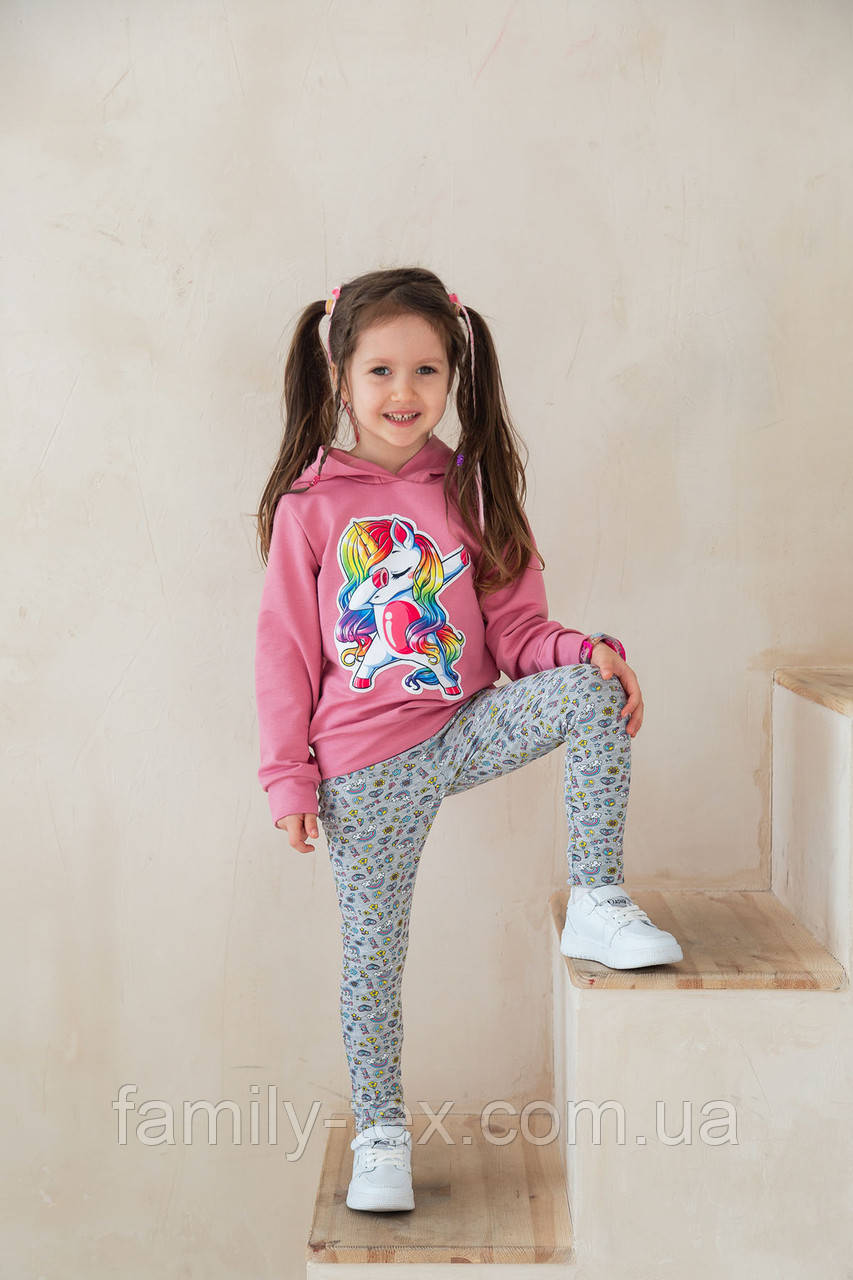 Толстовка дитяча, з капюшоном, Pop Unicorn, SmileTime, фото 1