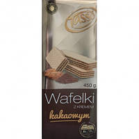 Вафлі з какао-кремом Wafelki z kremem kakaowym Tasso, 450 г