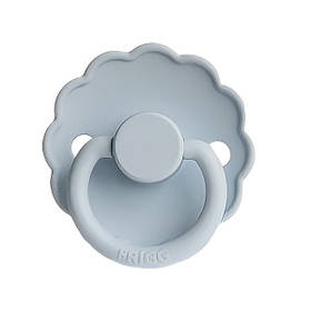 Пустушка FRIGG квіточка (daisy 0-6м) - бебі блю (powder Blue), латексна соска