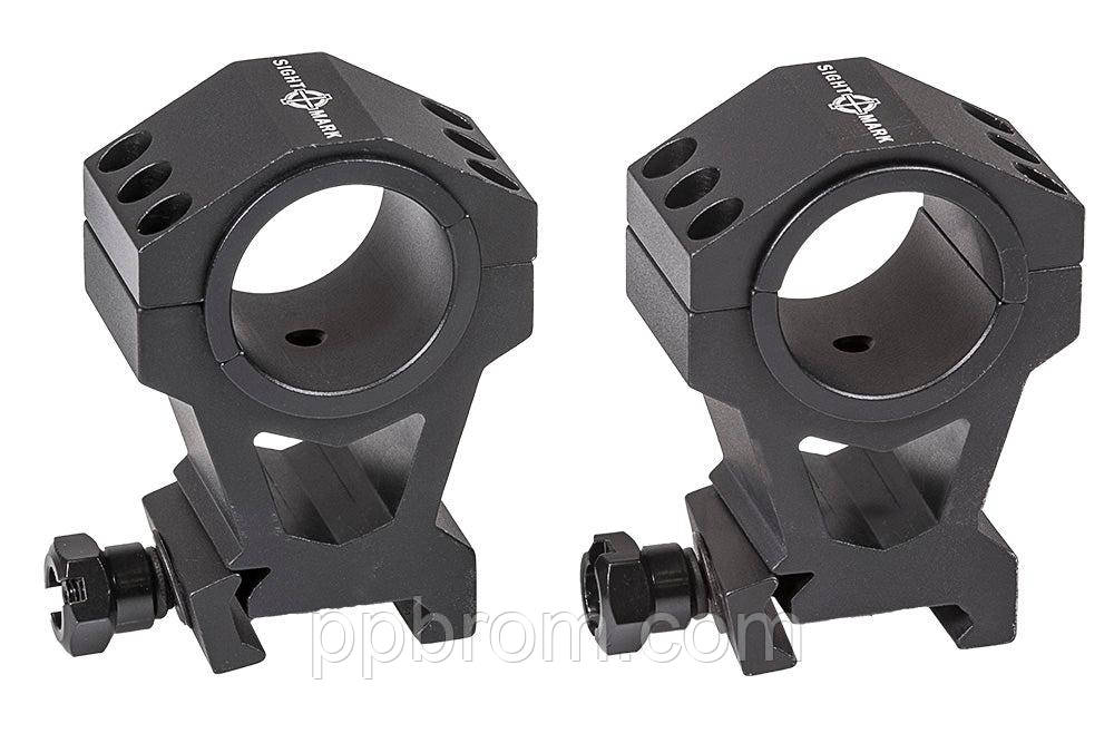Кiльця тактичнi Sightmark Weaver екстра-високi (30/25,4)