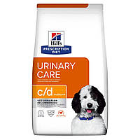 Сухой лечебный корм для собак Хиллс Hills PD Urinary Care c/d 1.5 кг для поддержания мочевыводящих путей