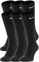Носки Nike EVERYDAY CUSHION CREW (6 пар) черные SX7666-010