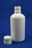 Флакон 100 мл із кришкою білий, фото 2