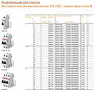 Автоматичний вимикач ABB SH203-B16 3P 16А B (2CDS213001R0165), фото 5