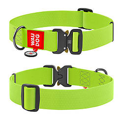 Нашийник WAUDOG WATERPROOF, водостійкий, пряжка-фастекс, 43-70см