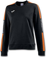 Спортивный свитер женский Joma CHAMPION IV черно-оранжевый 900472.108