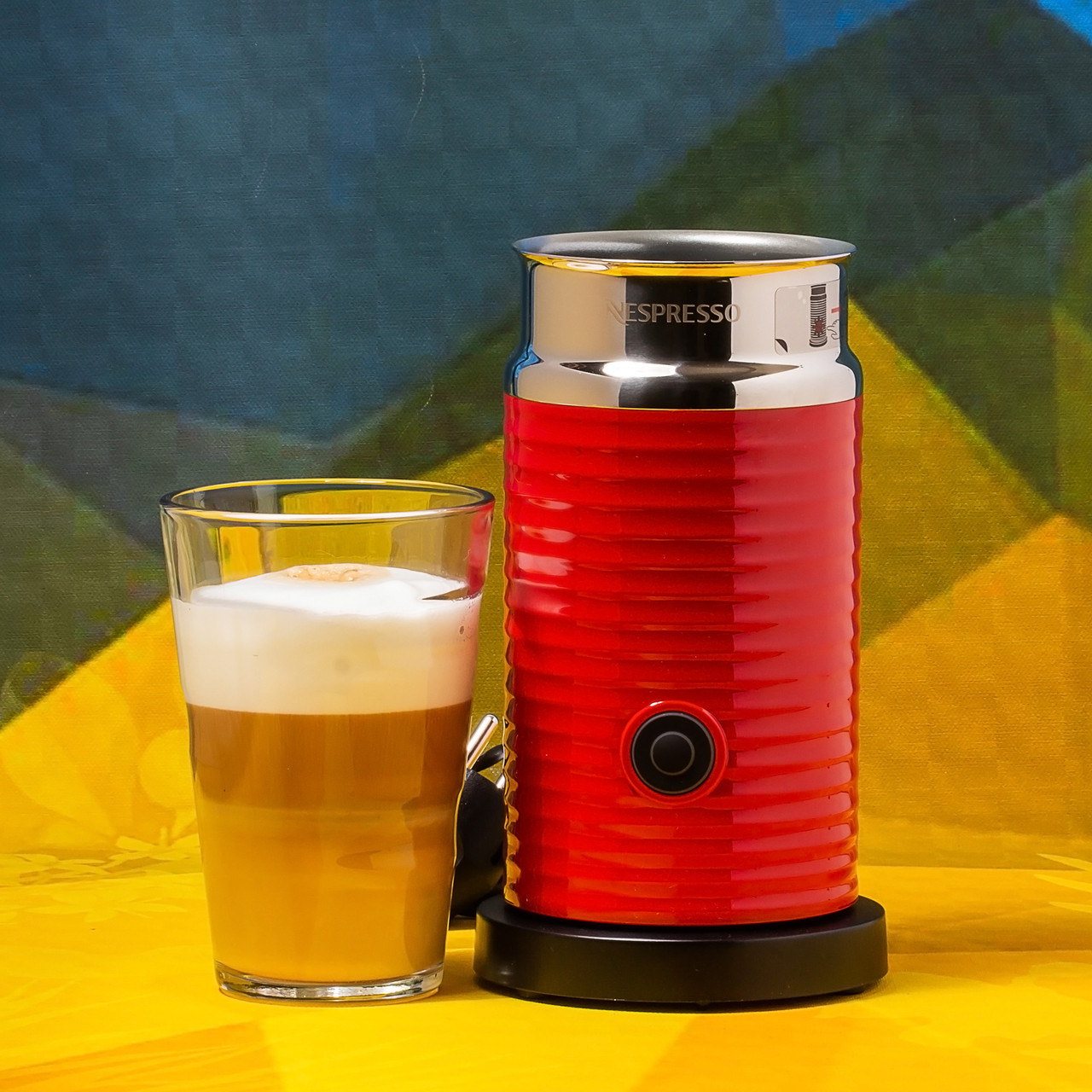 Капучинатор (Сспінач молока) — AEROCCINO 3 Milk frother,RED