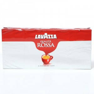 Мелена кава суміш робусти та арабіки Lavazza Qualita Rossa, 250 грам Італія