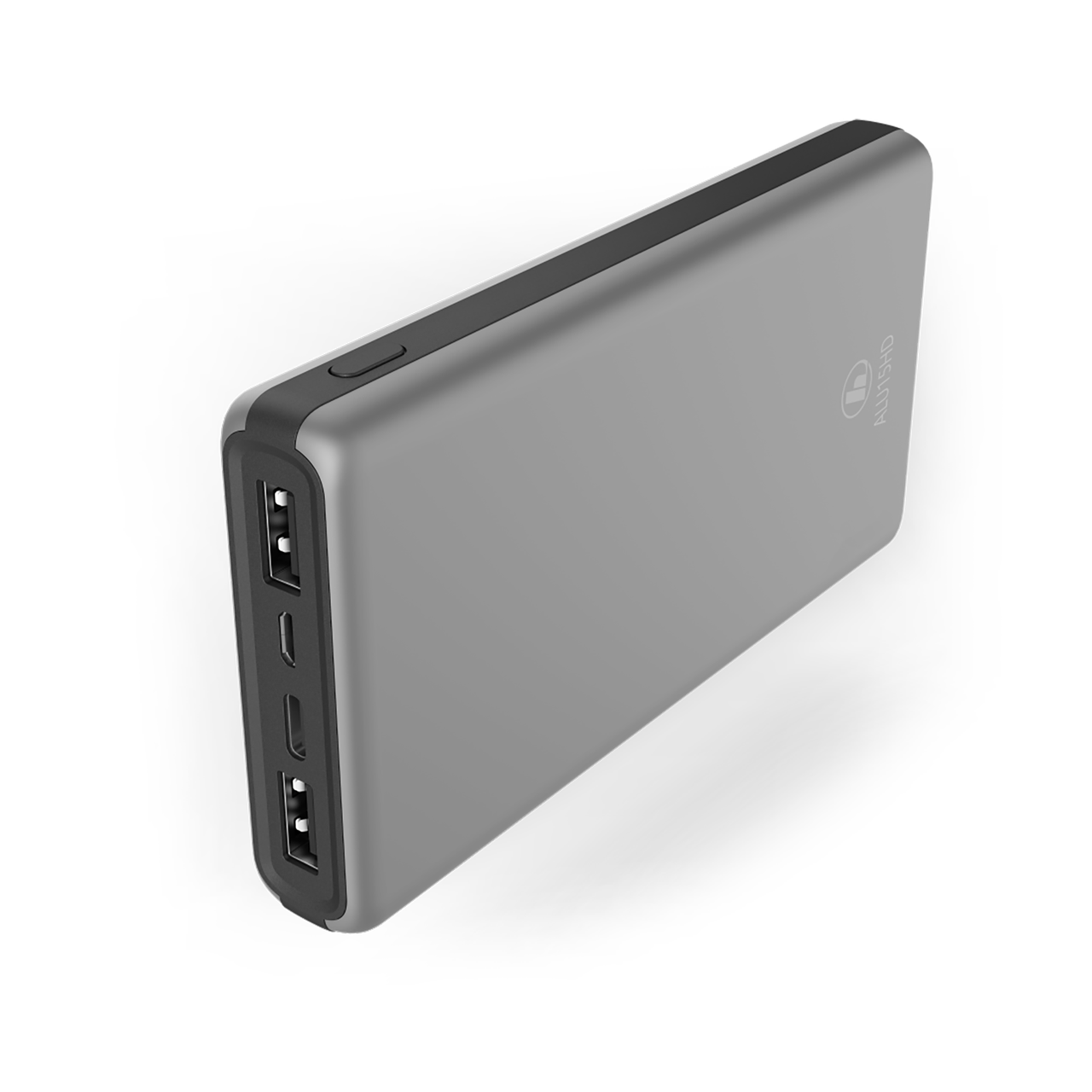 УМБ Hama ALU15HD 15 000 мАu, USB-С, 2xUSB-A Grey (187239), фото 1