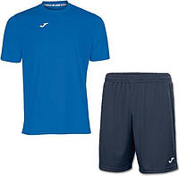 Комплект футбольной формы Joma COMBI сине-темно-синий 100052.700_100053.331