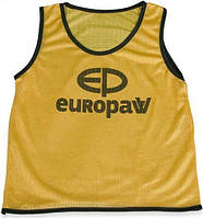 Манишка детская Europaw logo желтая europaw240