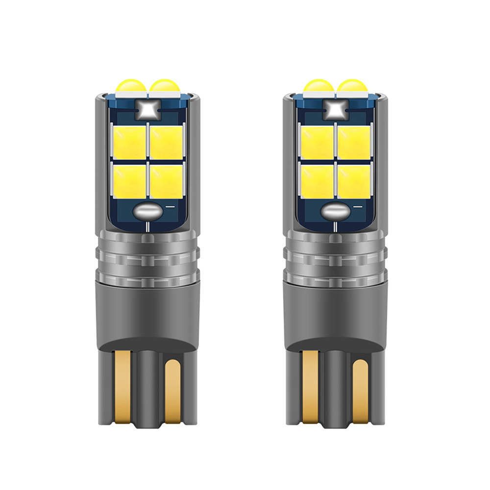 Автомобільна LED-лампа T10 W5W 12 V 10SMD 3030 світлодіодна з Canbus, білий колір