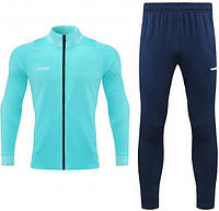Спортивний костюм Europaw Limber Up 2101 Long zipper бирюзово-темно-синій europaw506