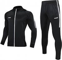 Спортивний костюм Europaw Limber Up 2101 Long zipper чорно-білий europaw509