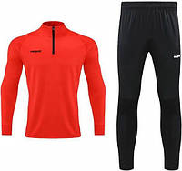 Спортивний костюм Europaw Limber Up 2101 Short zipper червоно-чорний europaw514