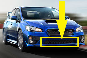 Subaru Impreza WRX і WRX STI 2014-2017 Центральна решітка в передній бампер Нова Оригінал