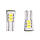 Світлодіодні LED-лампи W5W T10 8 ceramic SMD 5630, Canbus (Обманка) 10-14В білий, фото 3