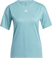 Футболка женская Adidas TRNG 3S TEE бирюзовая H51185