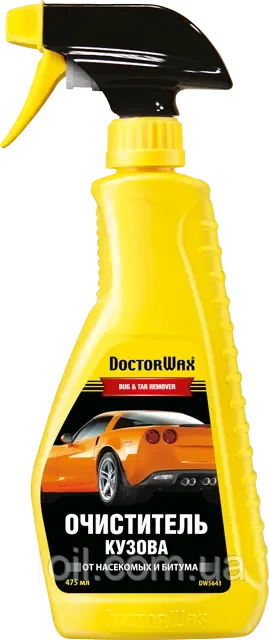DoctorWax Очиститель кузова от насекомых и битума 475 мл - фото 1 - id-p1490393730