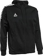 Спортивная куртка SELECT Monaco zip hoodie черная 620110-009