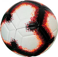 Футбольний м'яч Europaw AFB біло-чорно-червоний Розмір 5 europaw552