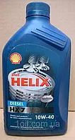 Масло моторное SHELL Helix Diesel HX7 SAE 10W-40 1л