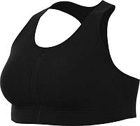 Топ женский Nike DF SWSH ZIP FRONT BRA черный DD1205-010