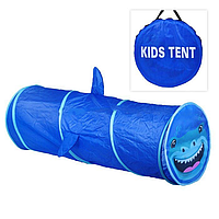 Дитяча ігрова труба-тунель HF036-7-8-9 в сумці (Акула)