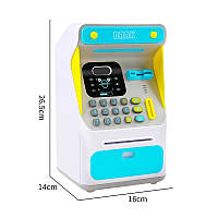 Дитячий банкомат з терміналом 7010A англійською мовою.