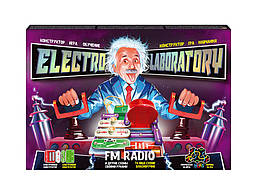 Електронний конструктор "Electra Laboratory". Radio+Piano" Danko Toys ELab-01-03 (FM Radio)