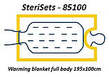Ковдра для нагрівання пацієнта Sterisets 85400 Pediatric Neonatal Convective Warming Blanket, фото 3