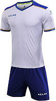 Комплект футбольної форми Kelme SEGOVIA біло-синій 3871001.9104