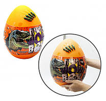 Дитячий набір для творчості в яйце "Dino WOW Box" DWB-01-U, 20 предметів (Оранжевий)