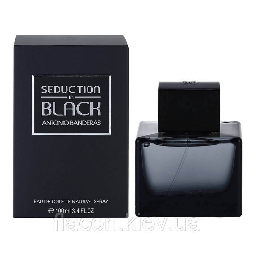 Туалетна вода Antonio Banderas Seduction In Black 2 мл (розпив)