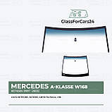 Лобове скло MERCEDES A-Class W168 (Хетчбек) (1997 - 2003) OE NUMBER: A1686700501, A1686701001, фото 3