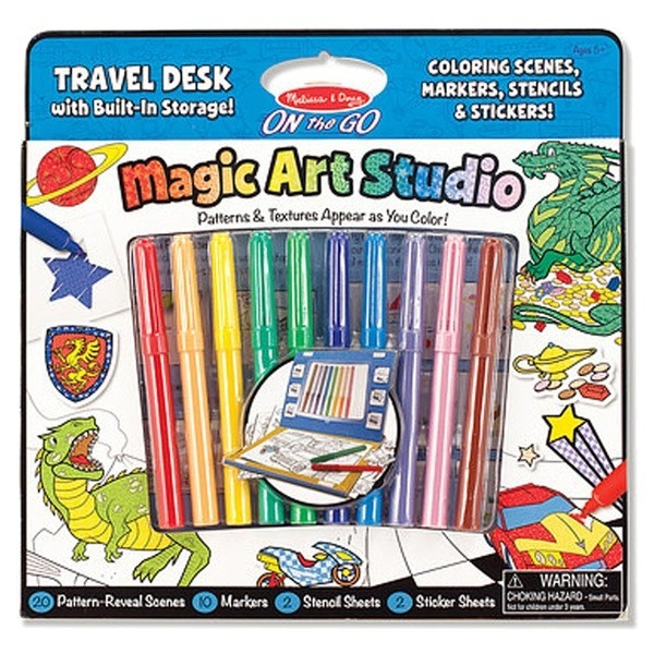 Набір для творчості Розмальовка-наклейка трафарет для хлопчиків